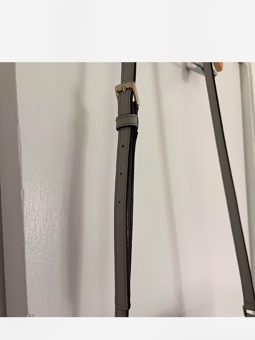 kate spade gray pebble leather crossbody bag - Picture 4 of 5